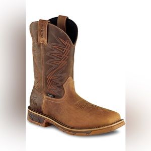 Irish Setter Work Men's 83910 Marshall 11" Pull-On Steel Toe Work Boot.